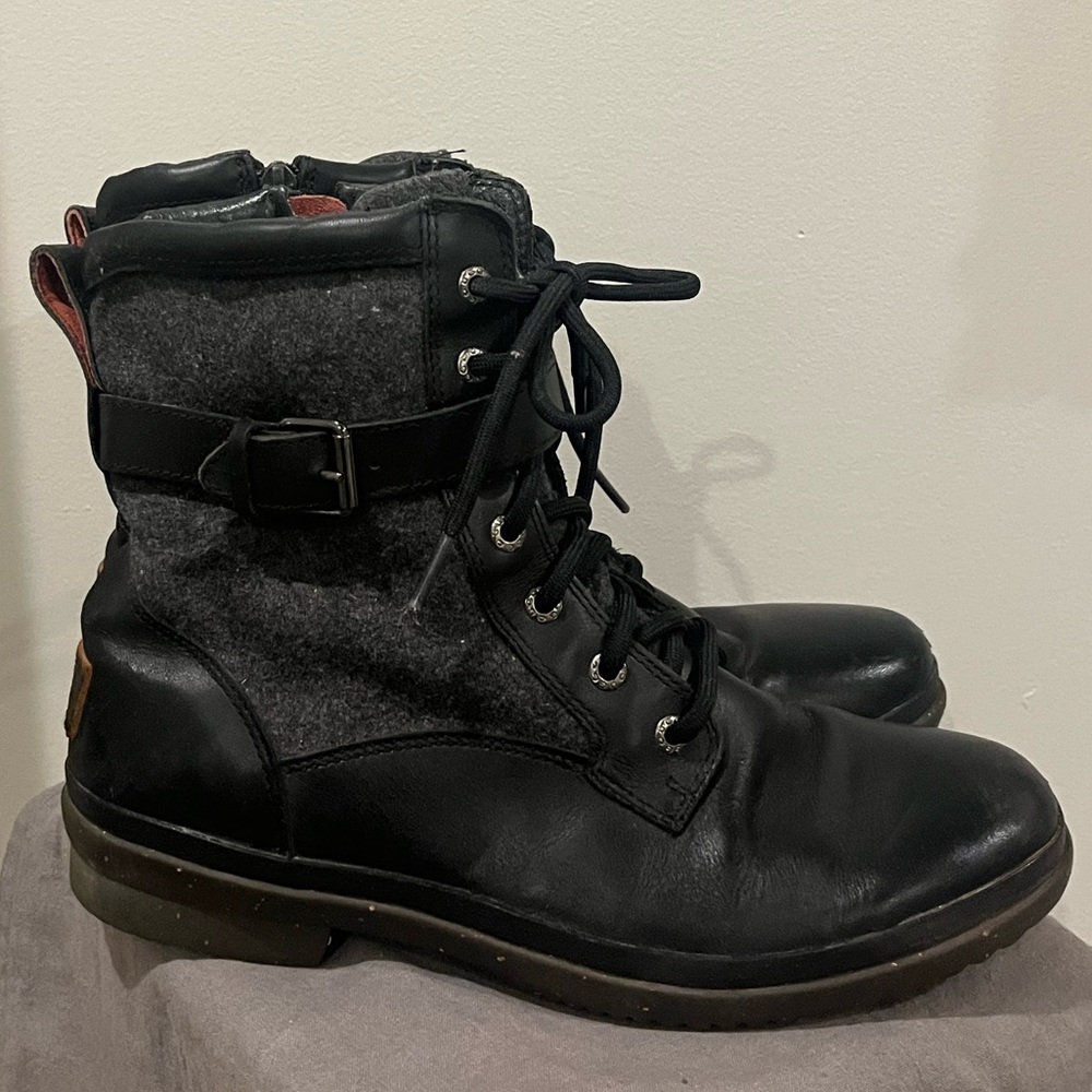UGG Kesey Waterproof Lace-up Boots 9.5